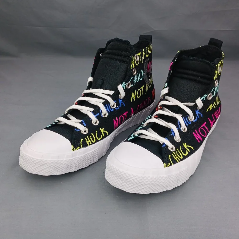 Converse UNTITL3D High Not A Chuck Men's Casual Shoes 173165C Black Sizes 10-12